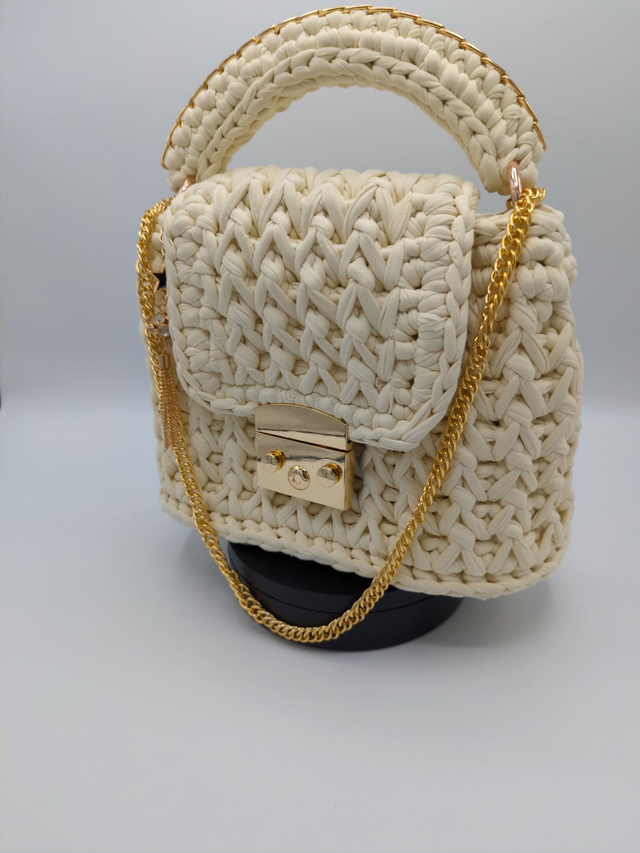 Sac Crème Doré