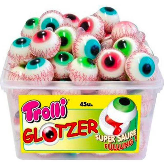 Oeil glotzer trolli (avec coulis)