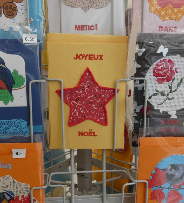 La jolie étoile de Noël