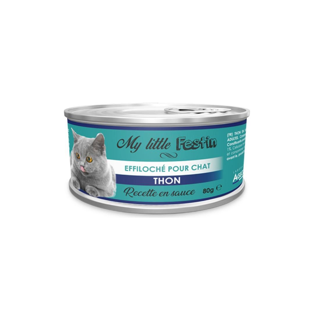 Pâtée plaisir pour chat sauce thon - 80gr