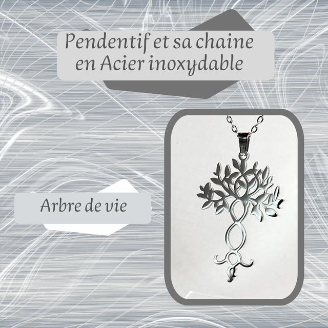 Pendentif L - Arbre de vie