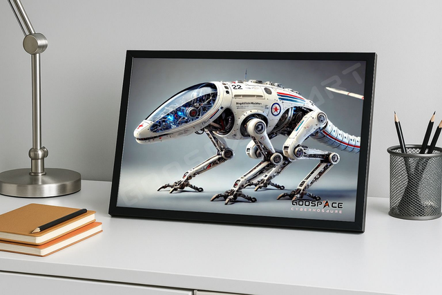 Cadre Cybernosaure Megachirella (46)