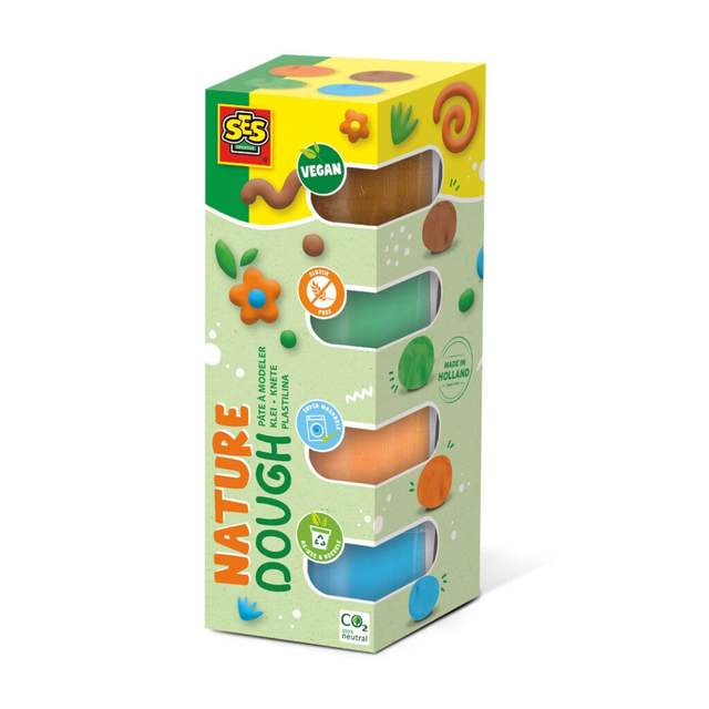 SES Creative Feel good klei  Nature (4x90gr)