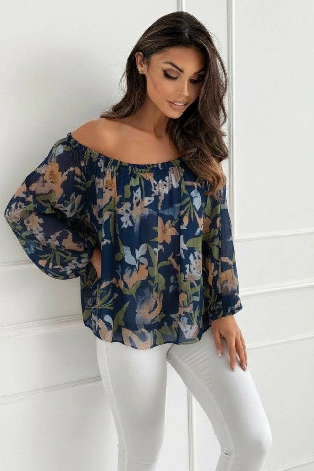 Blouse imprimé fleuris