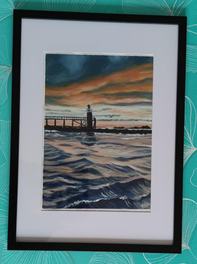 Sunset sur l&#039;estacade 