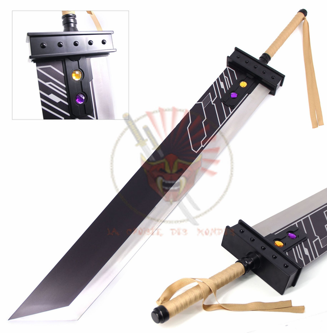 Buster Epee en Acier Buster Sword Replique Epee Broyeuse Acier