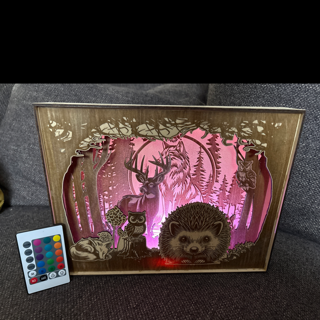 Le cadre hérisson trop mignon 