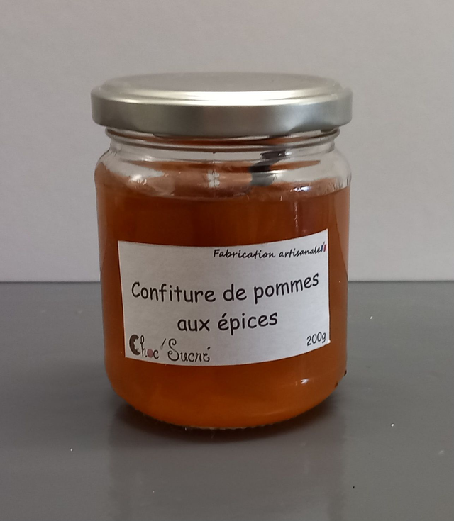 Confiture de pommes aux épices