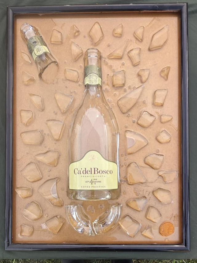 Quadro Vino Bianco Franciacorta CaDelBosco 