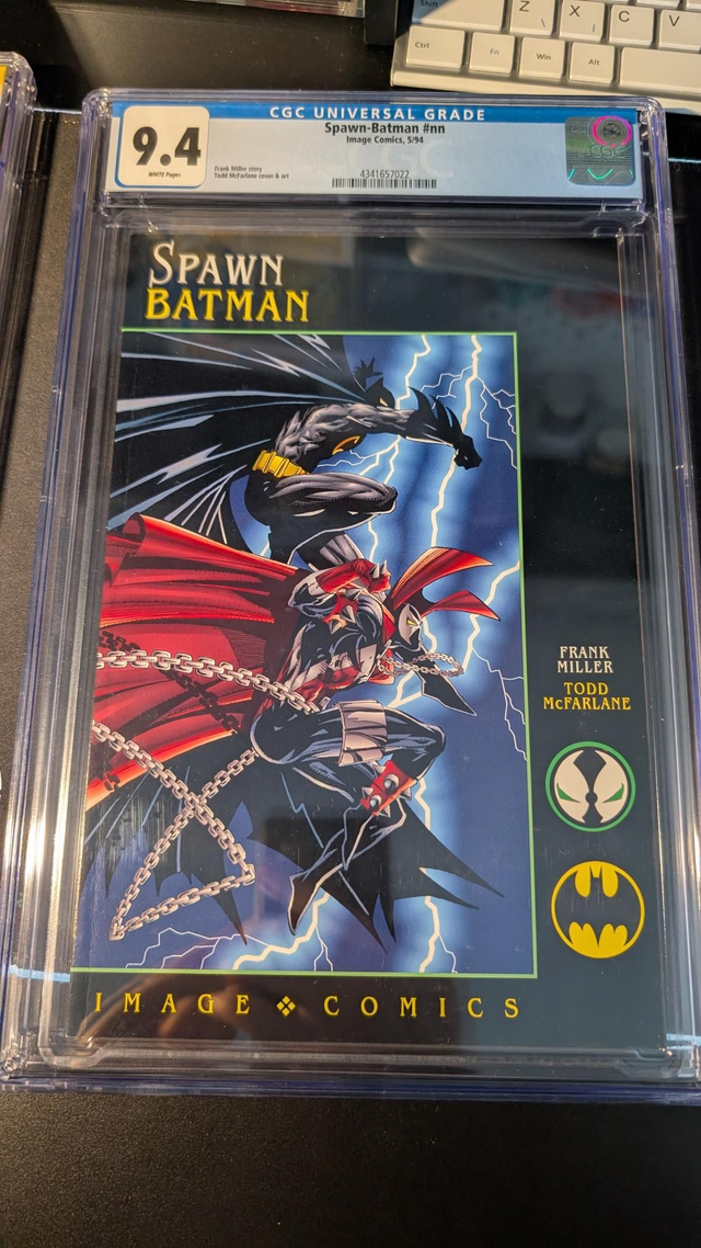 CGC Graded Comic 9.4 Batman Spawn 