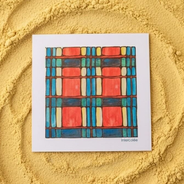 Encre et aquarelle - Madras - Le Tout - reproduction