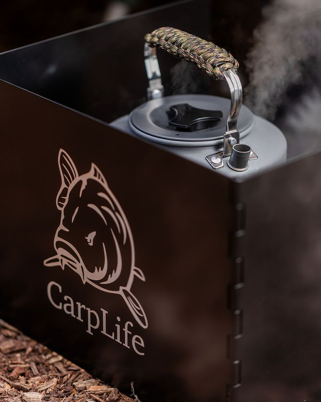 Carp Life night forge stove sheild 
