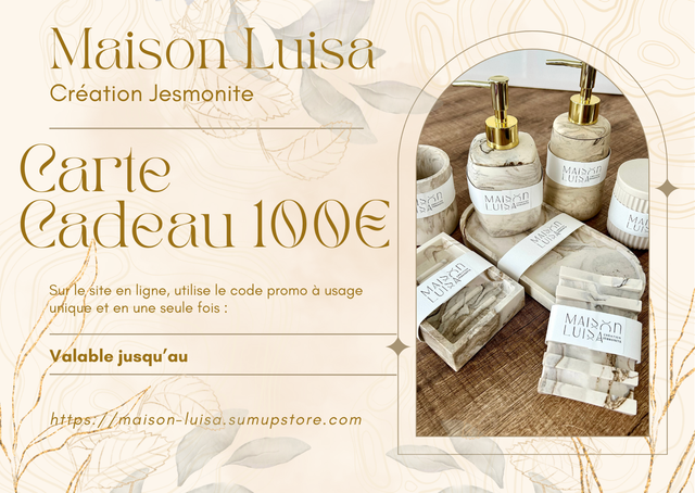 Carte cadeau de 100€