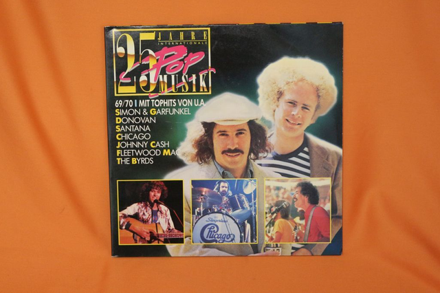 Vinyl LP 25 Jahre internationale Pop Musik "69/70"