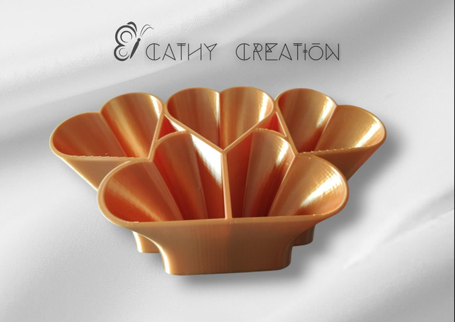 Rangement pinceaux ou crayon en impression 3D 18cm x 9.5cm