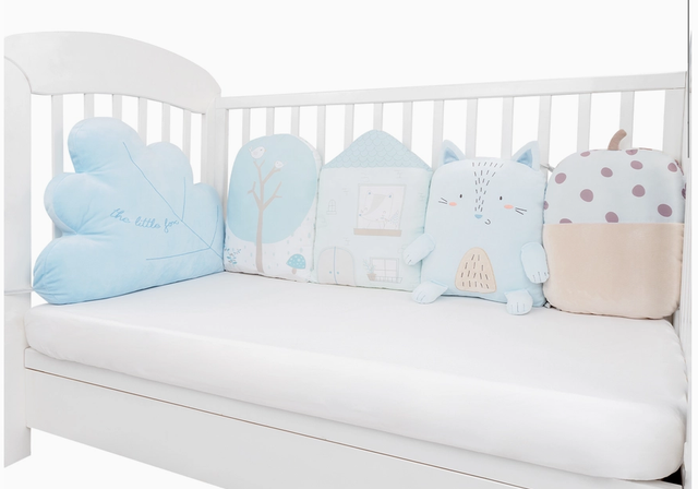 Little Fox Kissenset aus Plüsch