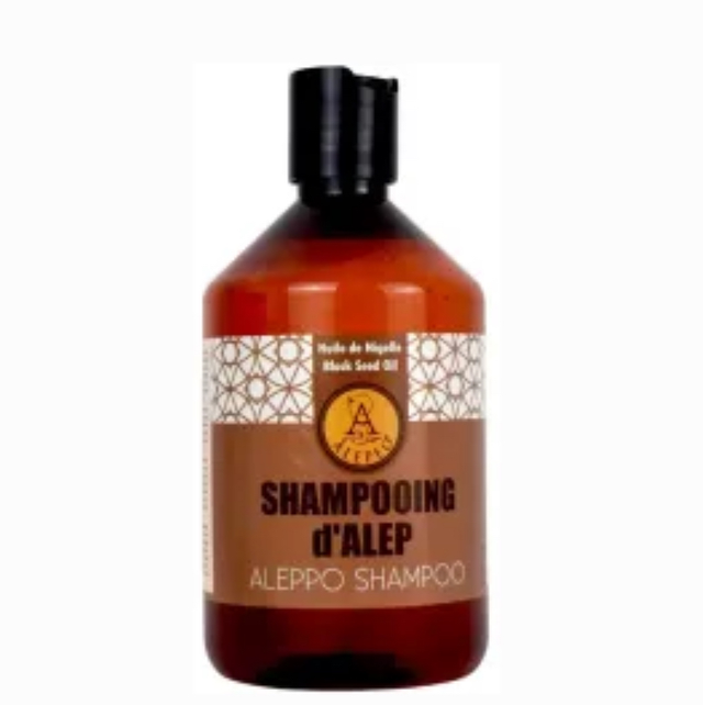 Shampoing d'Alep à l'huile de Nigelle 500ML