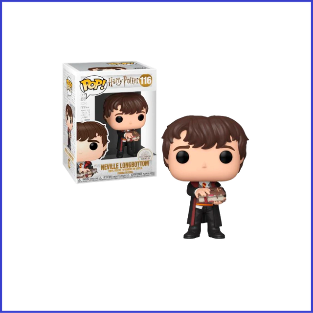 POP figure Harry Potter Neville with Monster Book #116