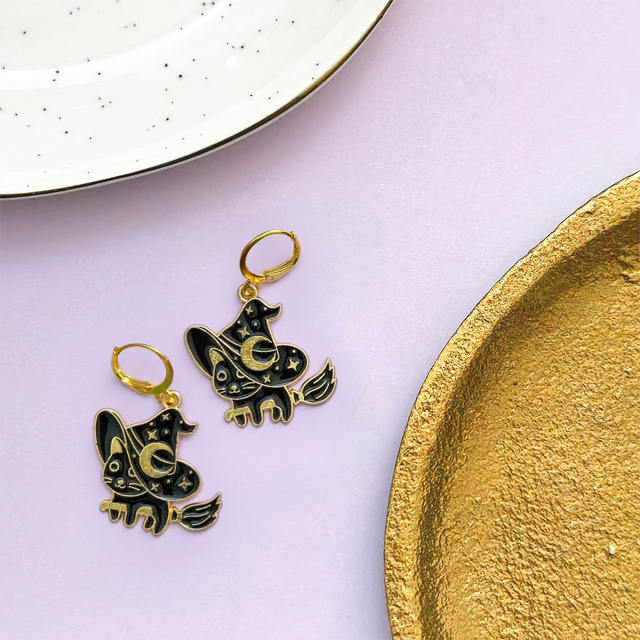 Čarovnik Salem (črna,zlata)