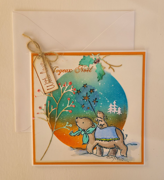 Carte de Noël - With Love