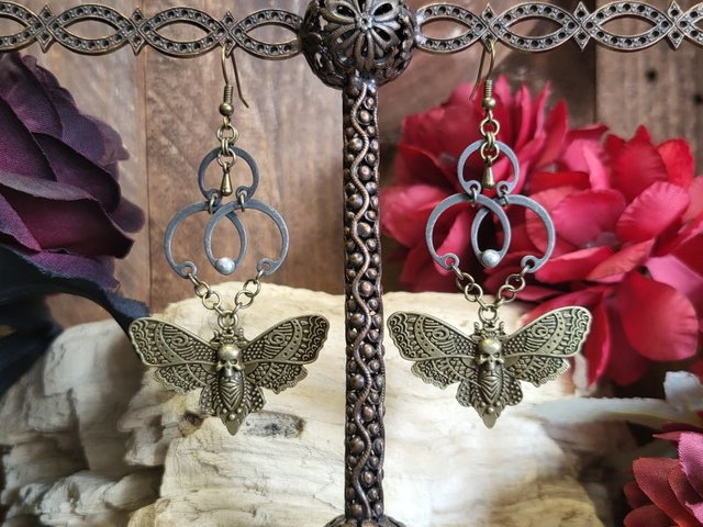 Boucles d'Oreilles Néo Circlips "Circhrysalide"