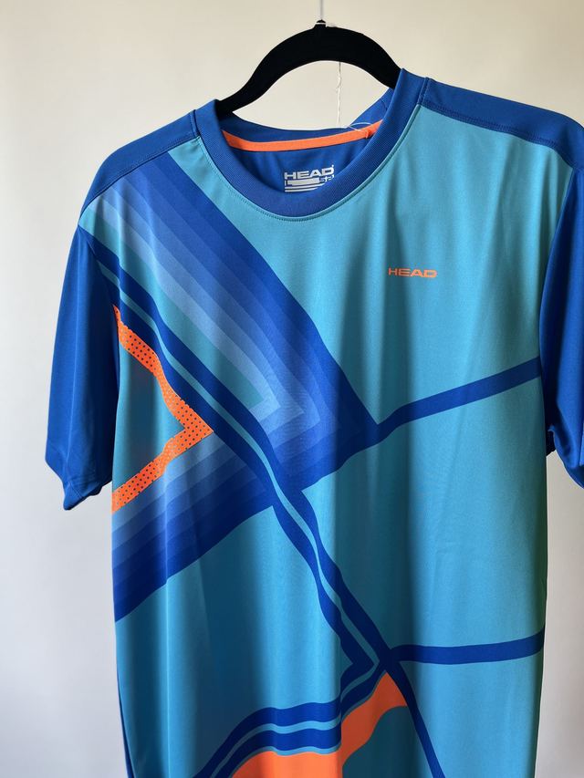 HEAD - Brandon - Light Blue/Dark Blue/Orange - Large