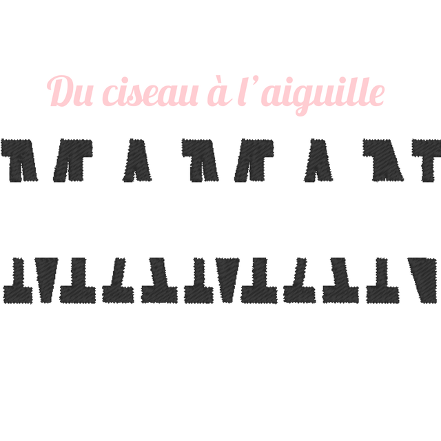fichier broderie maman et ses enfants - 3 Tailles / 12 Formats