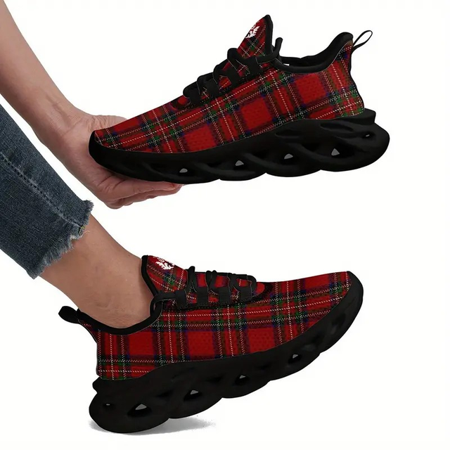 Men's Scottish Flag Tartan Sneakers