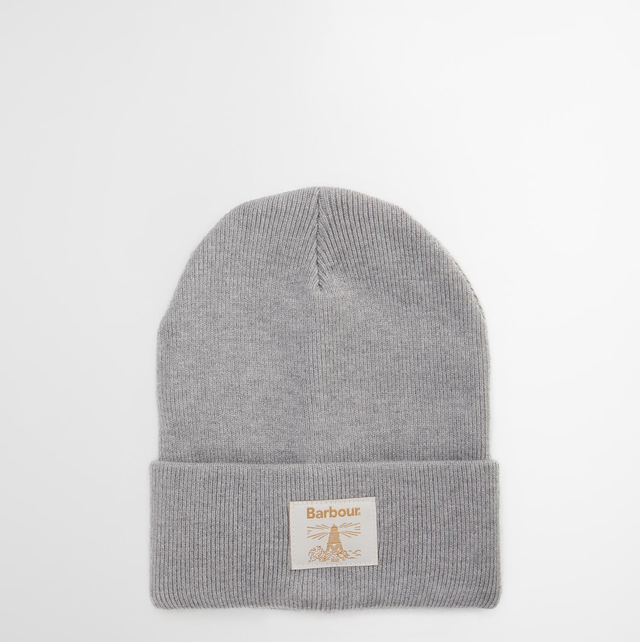 Barbour Ellison Beanie Light Grey