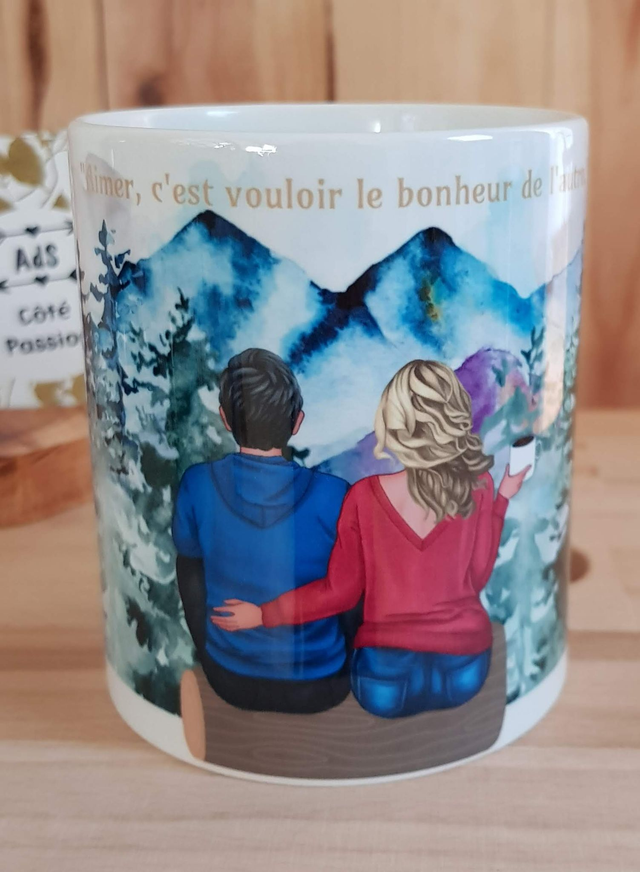 Mug - Aimer c'est vouloir le bonheur de l'autre