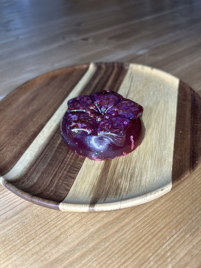 Raspberry &amp; Peppercorn Glitter Bar