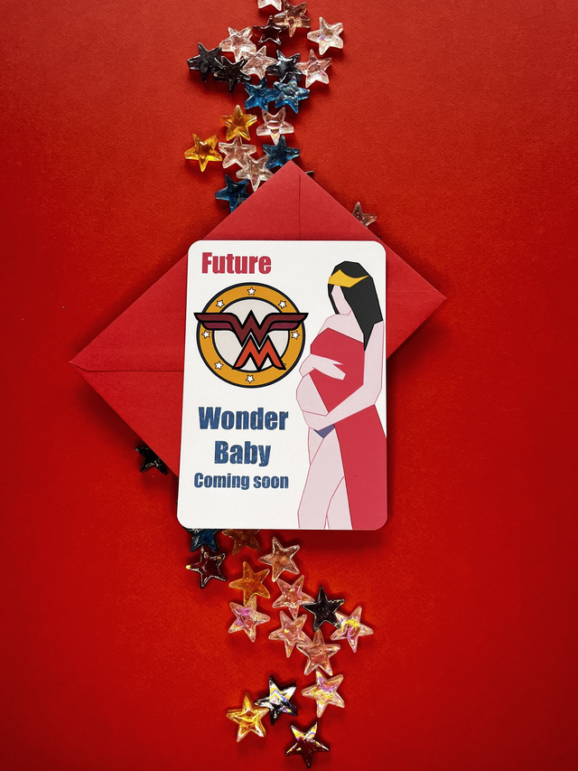 Carte de vœux &quot;Future WonderMum&quot;