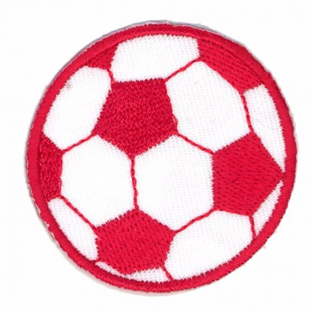 Voetbal rood (5 cm doorsnee)