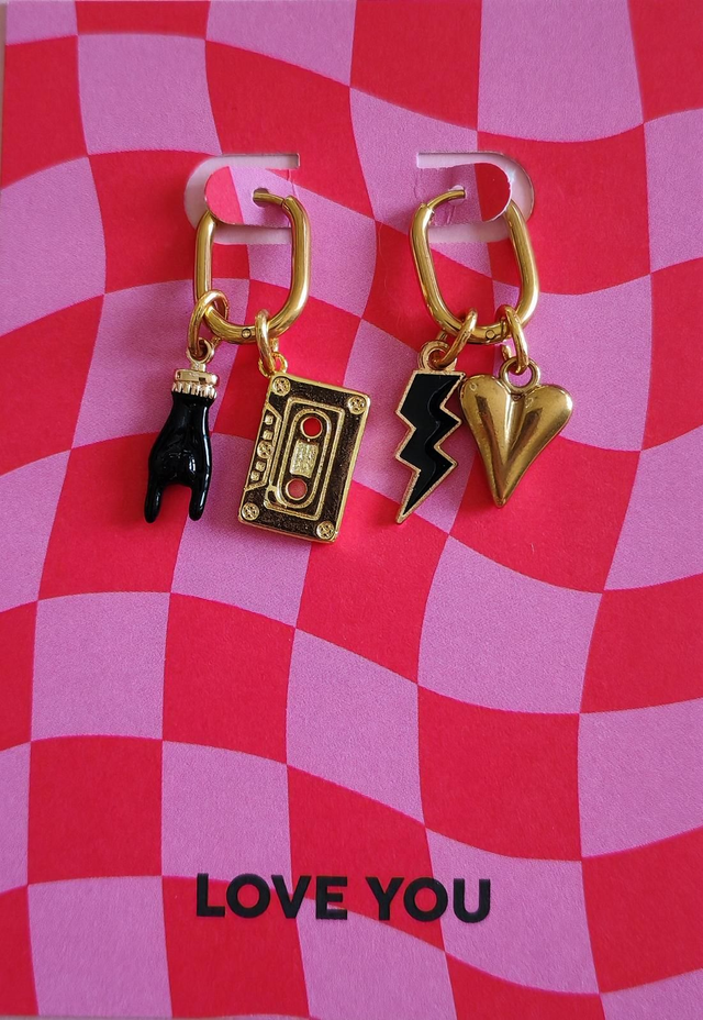 Boucle d'oreille ronde