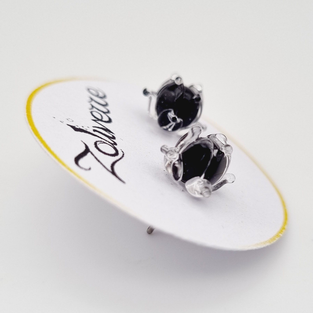 Puces d'oreilles - Clochettes noires