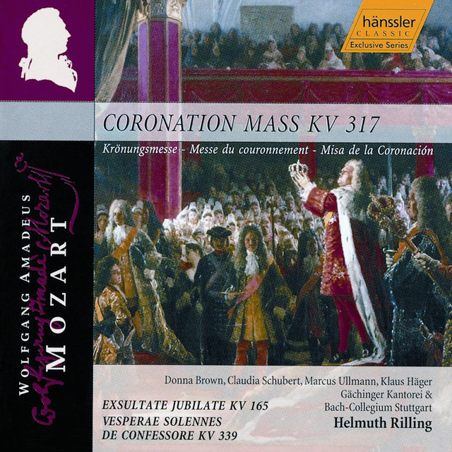 Mozart CORONATION MASS KV317 CD