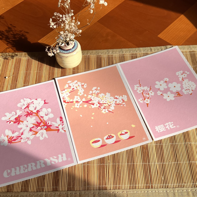 Affiche A5 - Hanami
