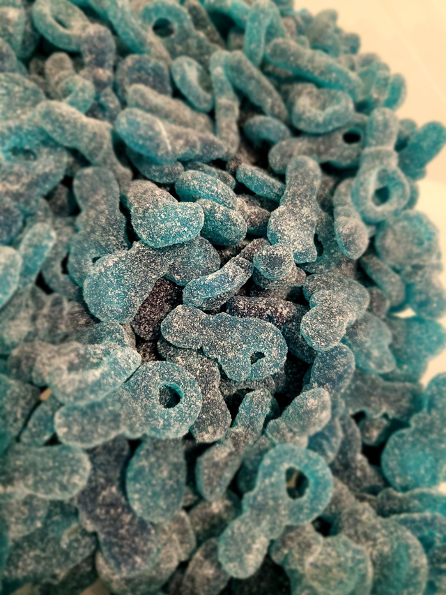 Tétines framboise sucrées (100g) halal