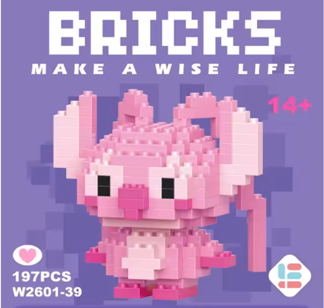 Criatura alienígena rosa · Nivel fácil