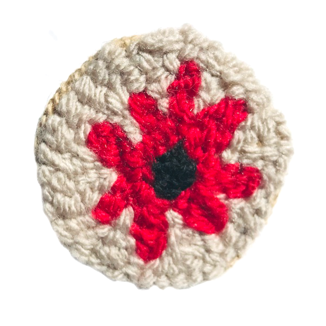 Broche fleur