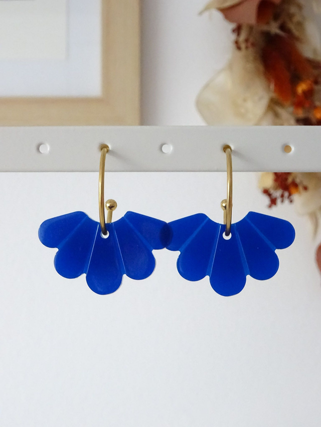 Aile de papillon : Bleu foncé