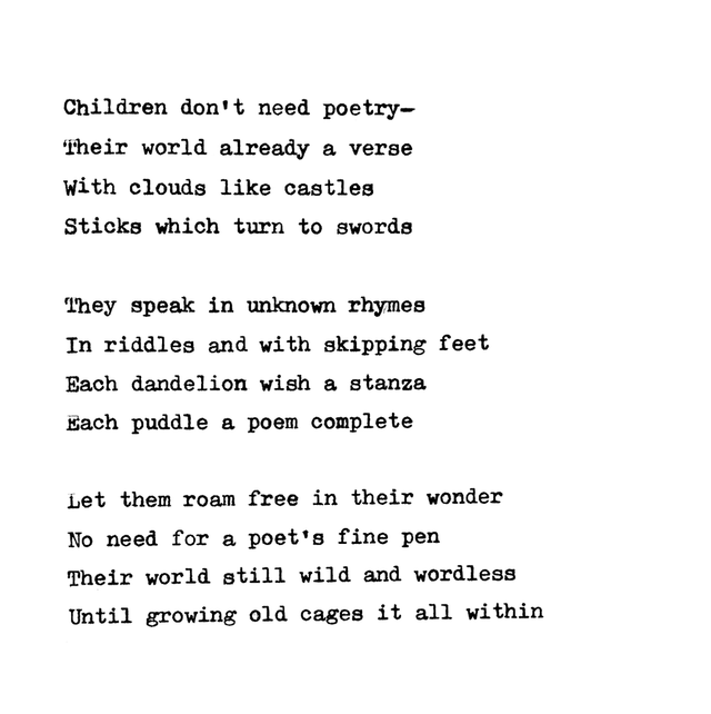 Daily Poem No. 25