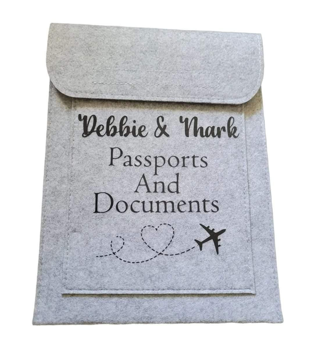 Passport document holder