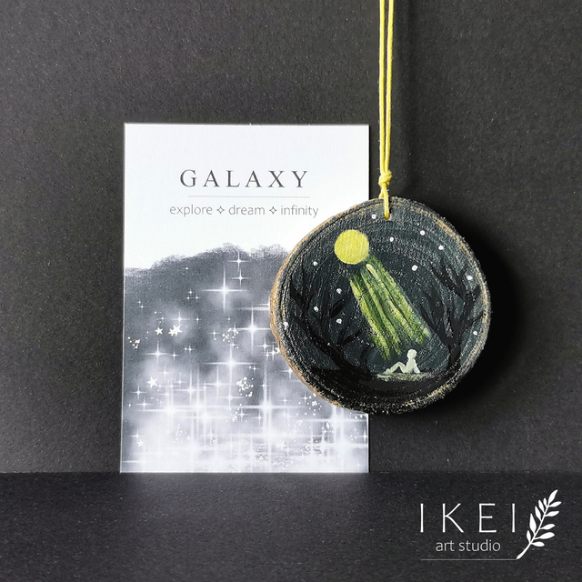 Galaxy charm Moonlight