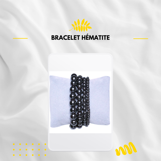 Bracelet Hématite