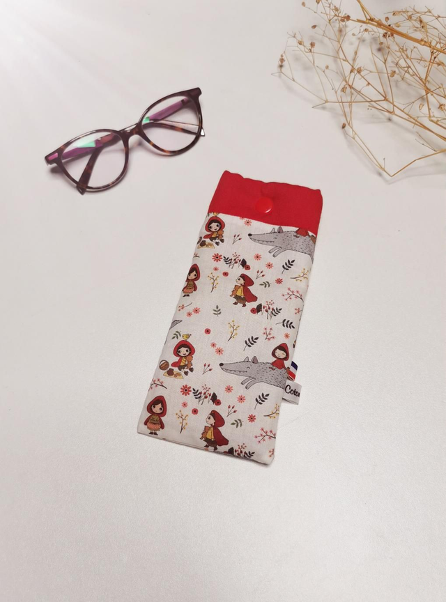 Étui lunette chaperon rouge 