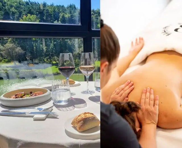 Massage, Accès Ribiera SPA & Restaurant