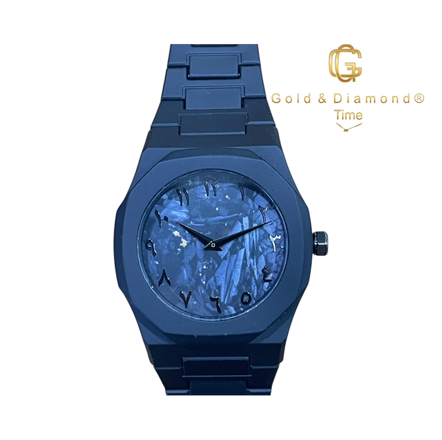 Orologio FIRST Gold & Diamond®️Time Nero Q.stones