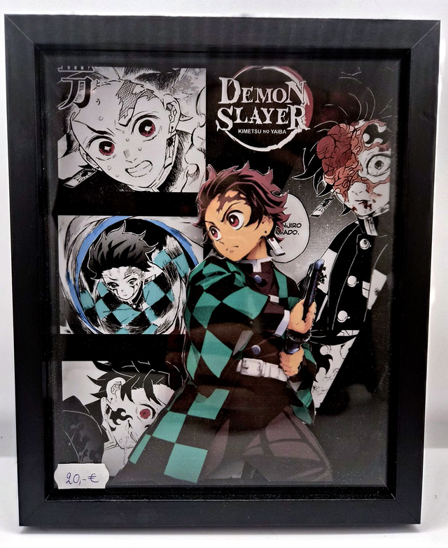 Cadre 3D - Demon Slayer - Tanjiro