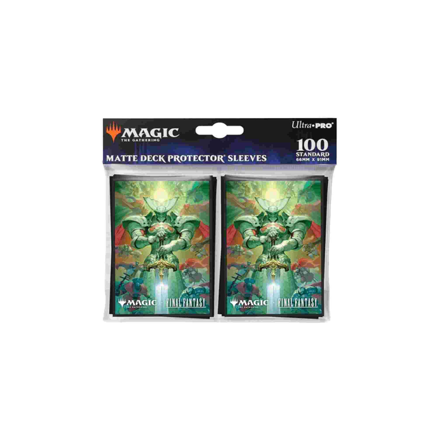 Magic Final Fantasy "Knights of Round" 100 Matte Deck Protector Art Sleeves - Ultra Pro 